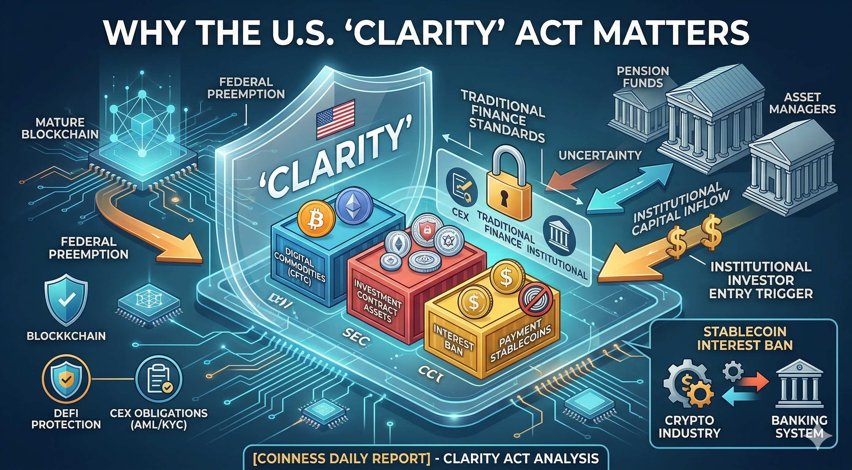 Why the U.S. Crypto Regulation 'CLARITY' Act Matters image